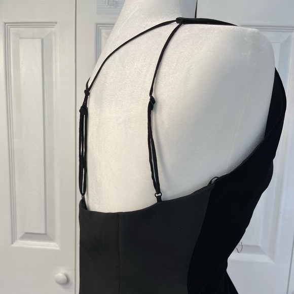 Zara  Combination Velvet Vest. - Picture 7 of 10